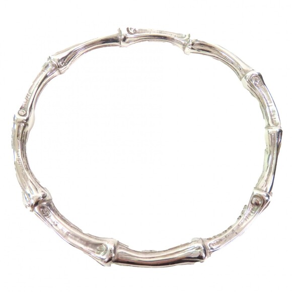 TIFFANY Authentic Silver Bamboo Bracelet